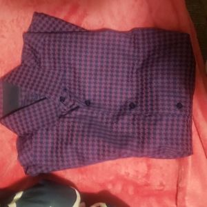 Mens size medium bertigo dress shirt